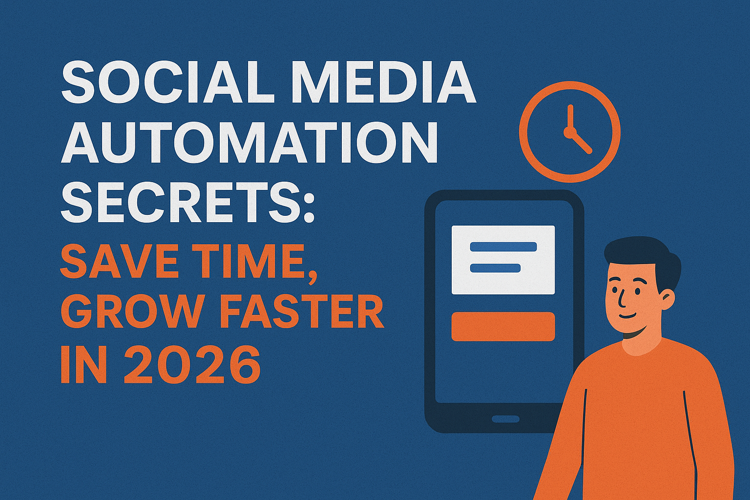 Social Media Automation Secrets: Save Time, Grow Faster in 2026