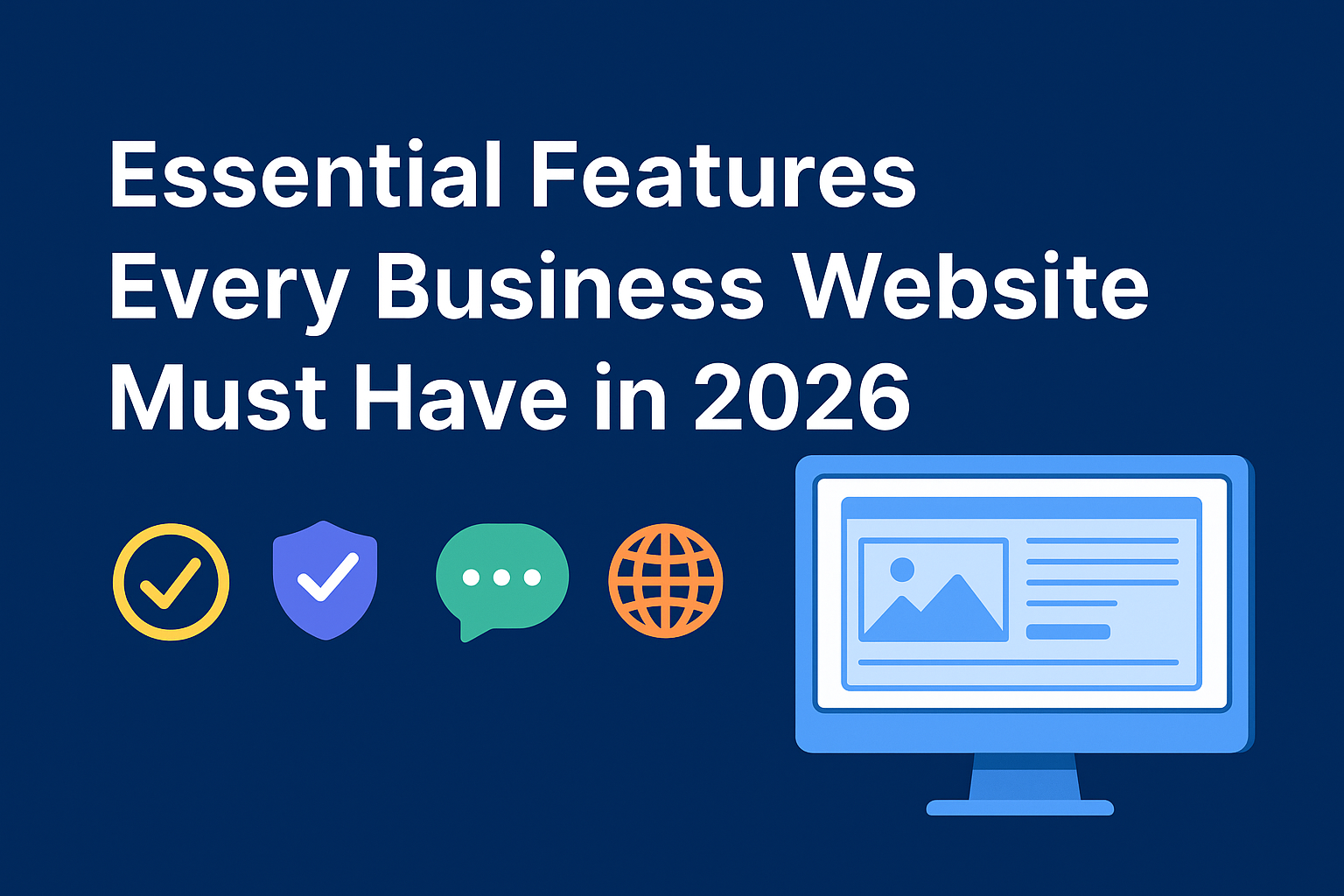 Essential Features Every Business Website Must Have in 2026
