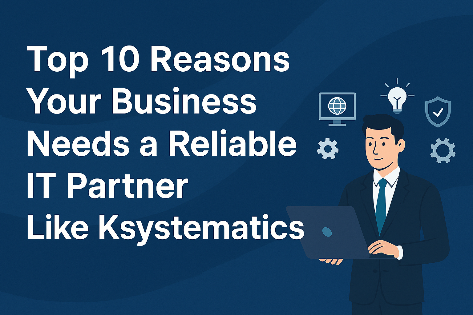 Top 10 Reasons Your Business Needs a Reliable IT Partner Like Ksystematics
