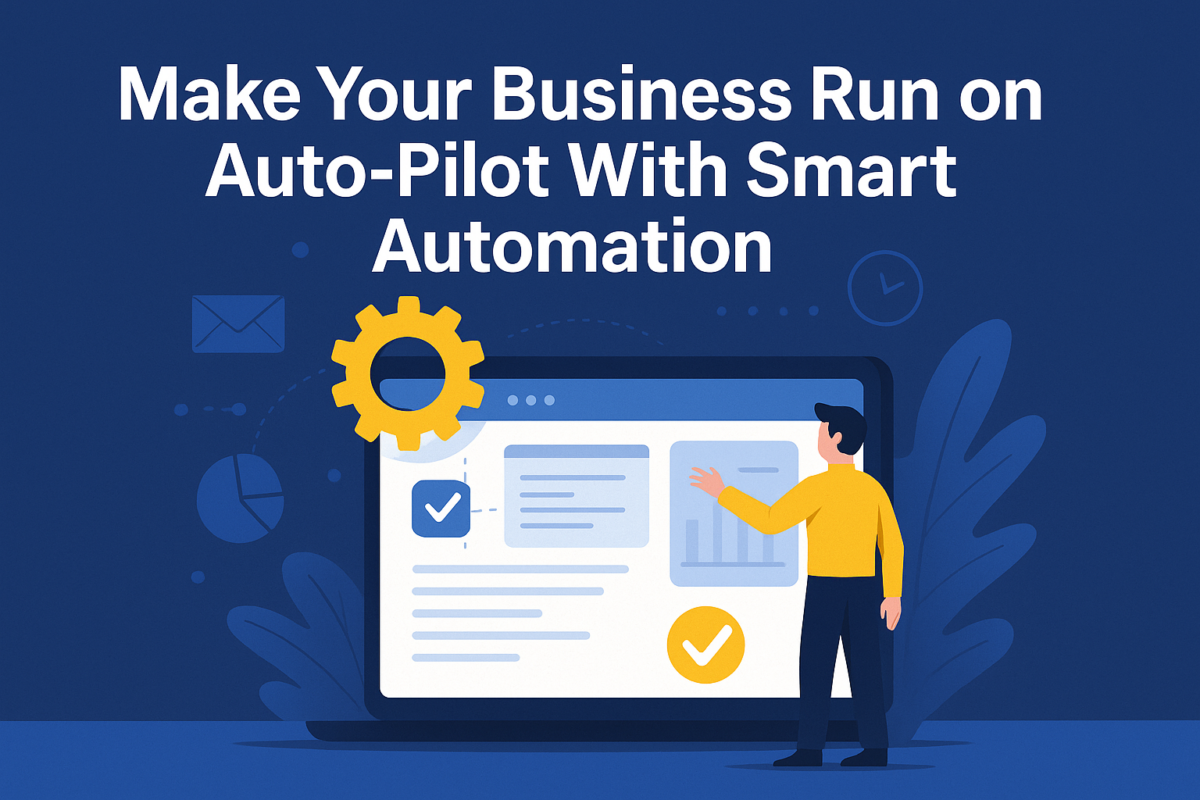 Make Your Business Run on Auto-Pilot With Smart Automation
