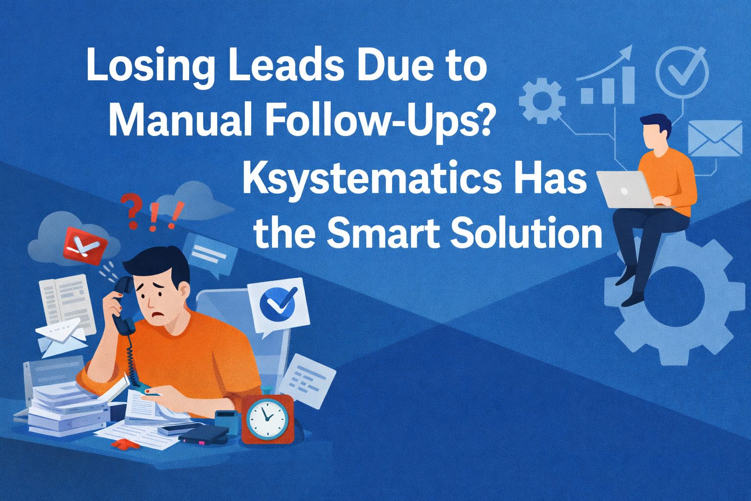 Losing Leads Due to Manual Follow-Ups? Ksystematics Has the Smart Solution