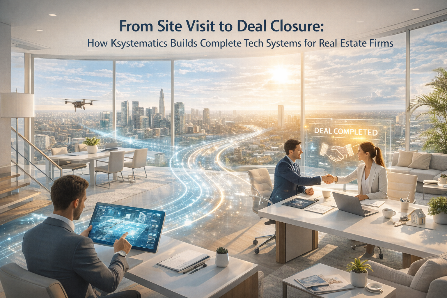 From Site Visit to Deal Closure: How Ksystematics Builds Complete Tech Systems for Real Estate Firms