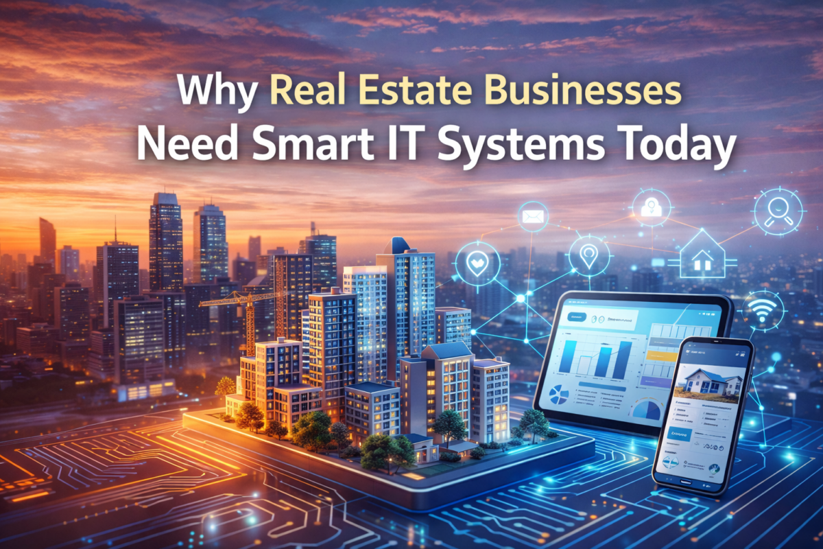 Why Real Estate Businesses Need Smart IT Systems Today