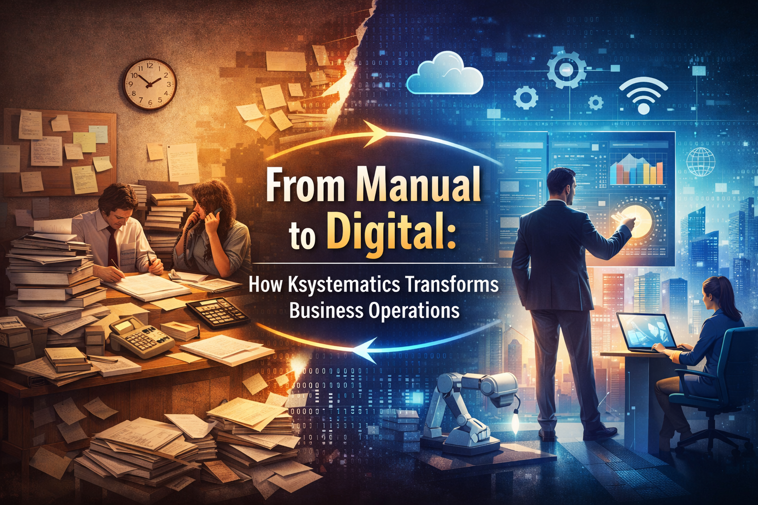 From Manual to Digital: How Ksystematics Transforms Business Operations