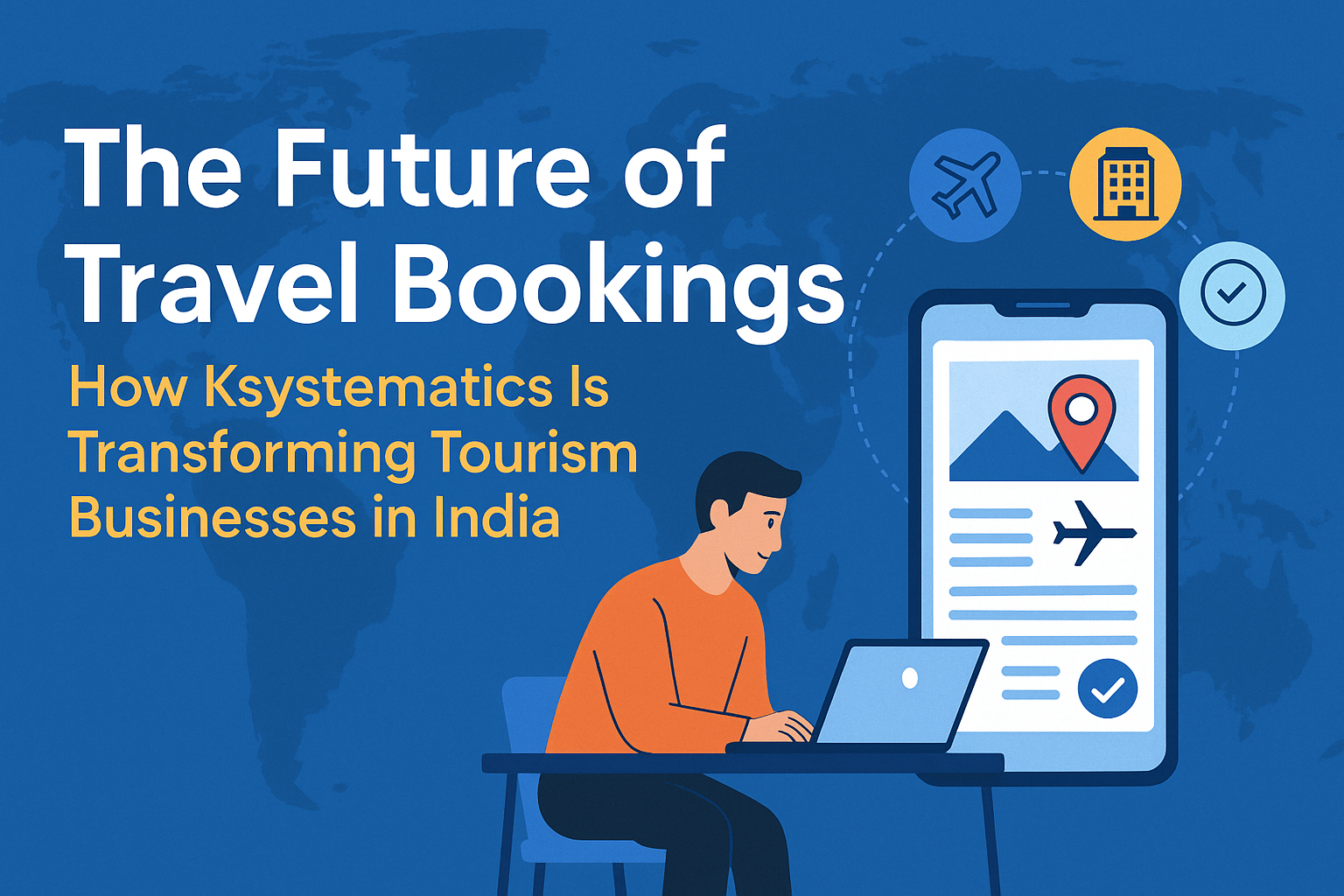 The Future of Travel Bookings: How Ksystematics Is Transforming Tourism Businesses in India