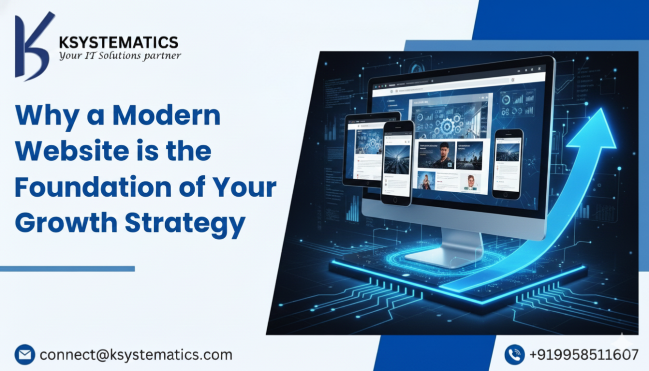 Why a Modern Website is the Foundation of Your Digital Growth Strategy