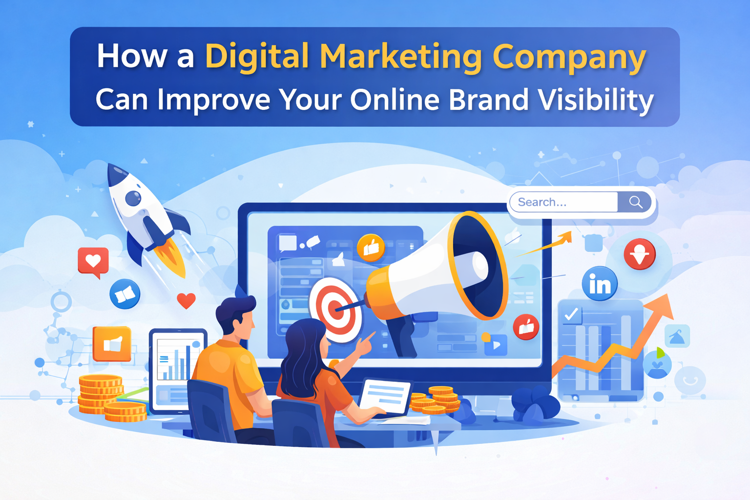 How a Digital Marketing Company Can Improve Your Online Brand Visibility