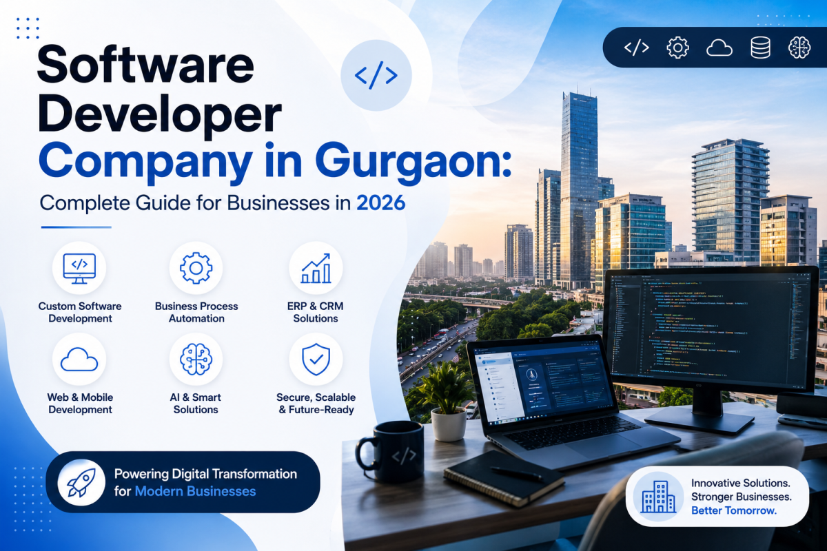 Software Developer Company in Gurgaon: Complete Guide for Businesses in 2026