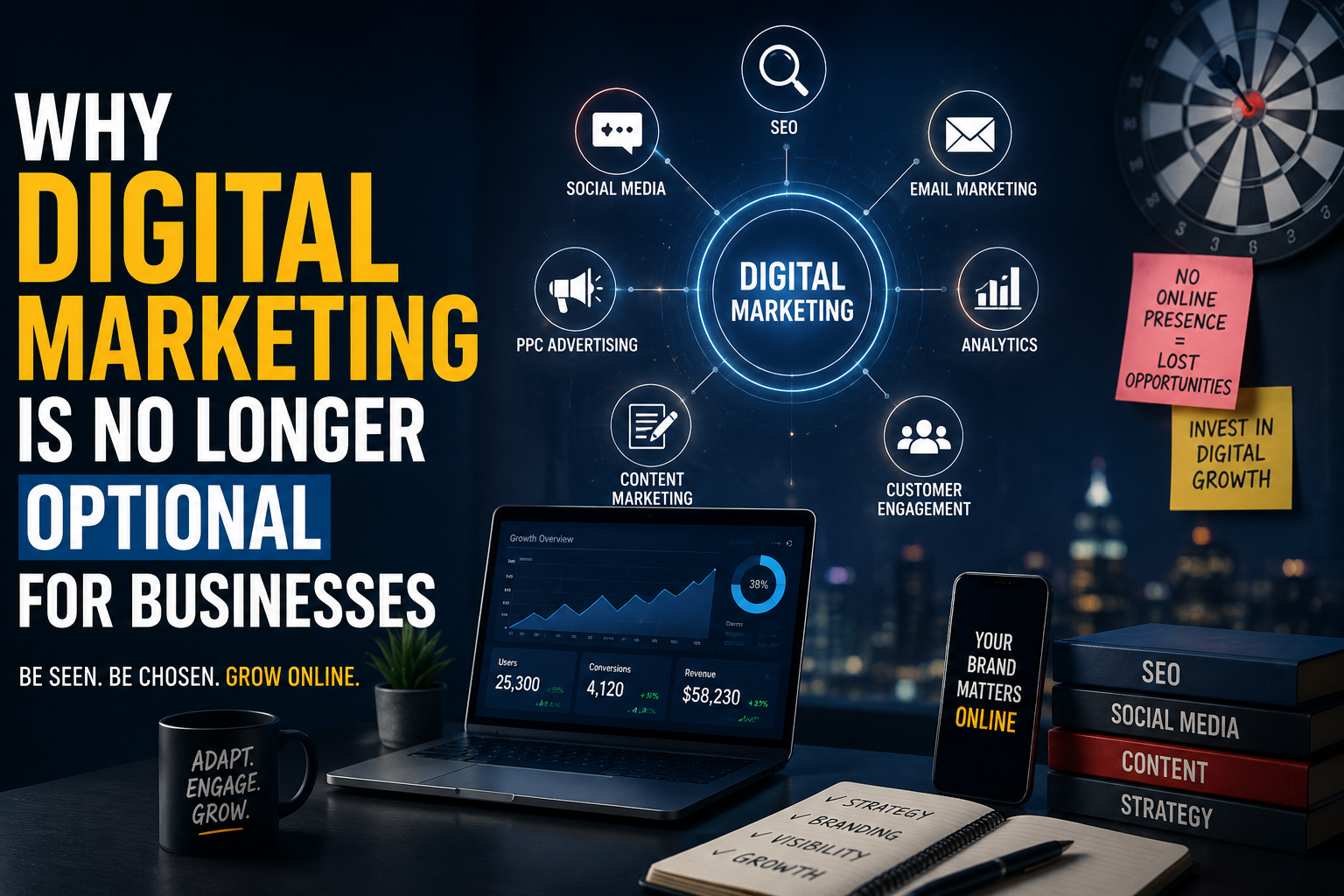 Why Digital Marketing Is No Longer Optional for Businesses