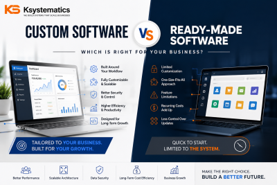 Custom Software vs Ready-Made Software: Which Is Right for Your Business? Custom Software vs Ready-Made Software: Which Is Right for Your Business?